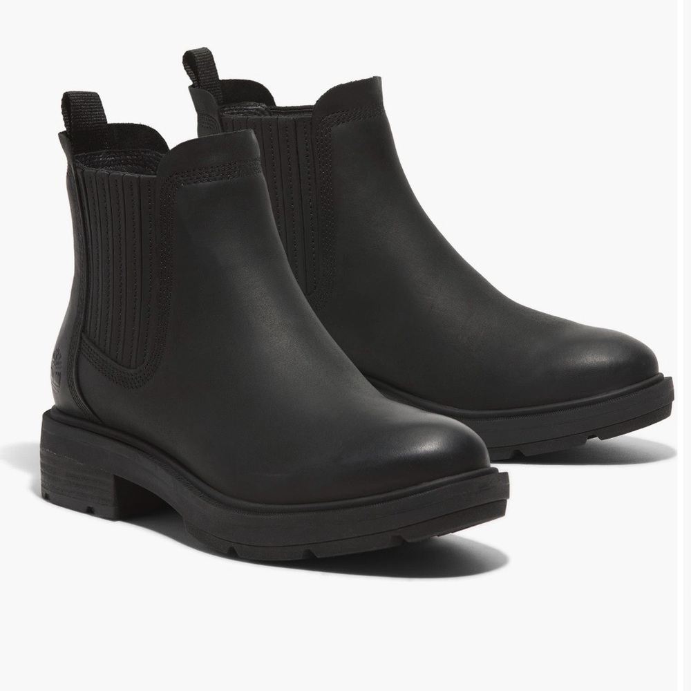 Timberland Women's Brimfield Chelsea Black Ankle Boots